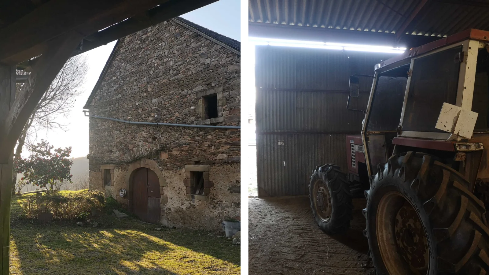 Paulo's farmhouse. The dream, realized.
